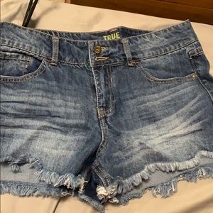 Jean shorts